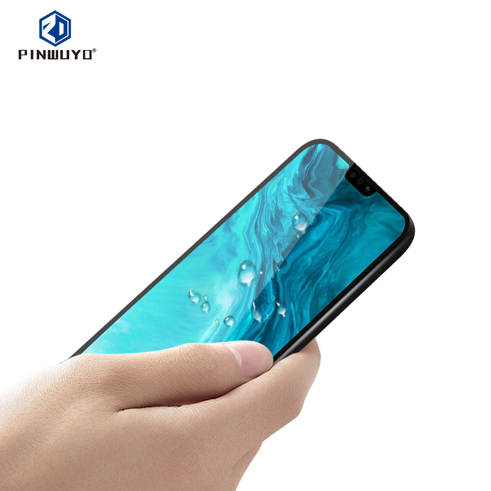 PINWUYO 3D Curved Full Size Anti-fingerprint Anti-explosion Tempered Glass Screen Protector for Honor 9X Lite PINWUYO 3D Curved Full Size Anti-fingerprint Anti-explosion Tempered Glass Screen Protector for Honor 9X Lite